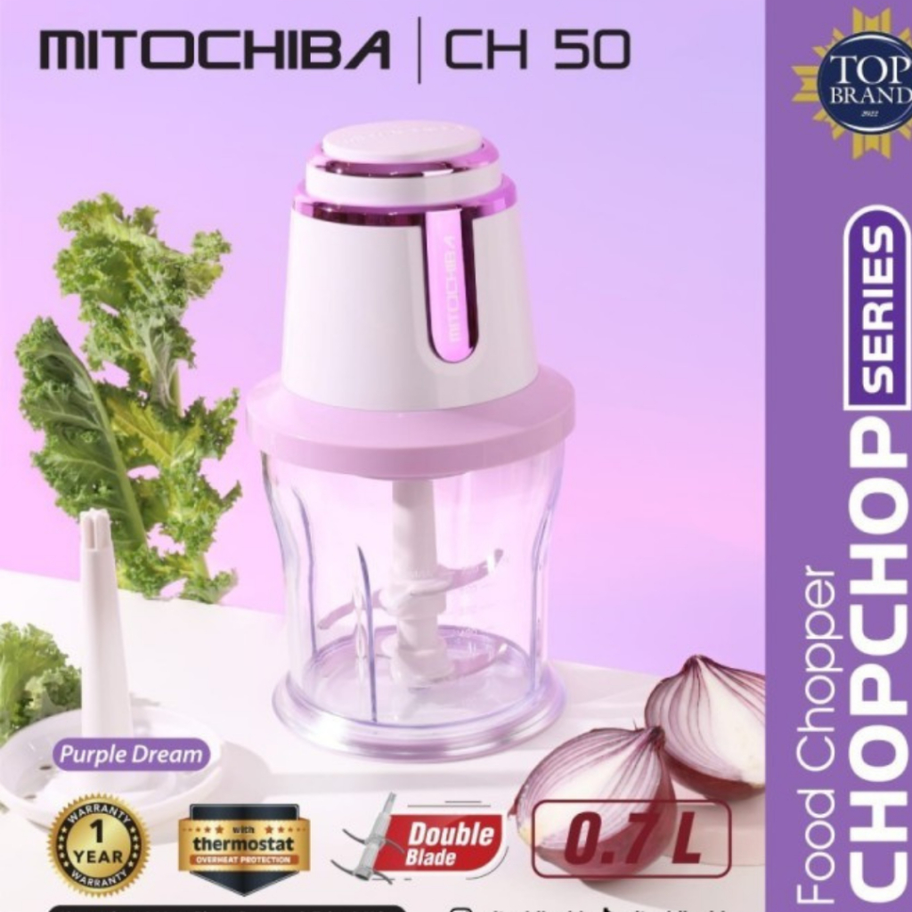 [NEW] MITOCHIBA Food Chopper CH 50 Chopchop Series 0.7L Alat Penghalus Bumbu Daging Sayuran ch50