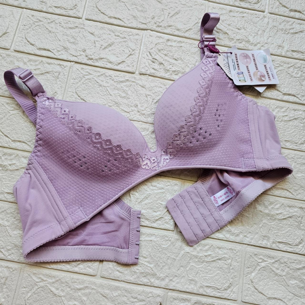 Bra bh menyusui maternity renda tengah kait atas cup C size 36 - 42 BF - 0603