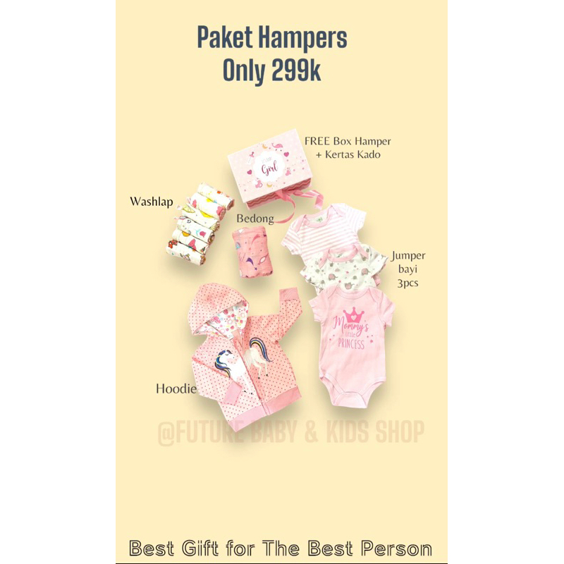 hampers bayi hampers newborn kado bayi kado newborn kado anak hadiah gift hampers anak perempuan ana
