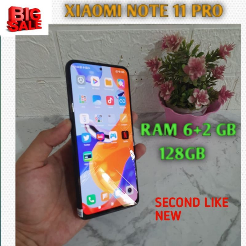 XIAOMI REDMI NOTE 11 PRO | RAM 6/128GB | SECOND TERMURAH MULUS NO MINUS