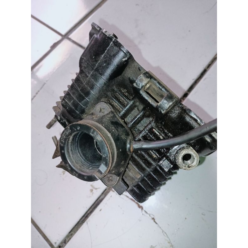 BLOK HEAD SATRIA FU SET KLEP, SIM KLEP, MANGKOK SIM KLEP SATRIA FU 150 KARBU ORI SGP