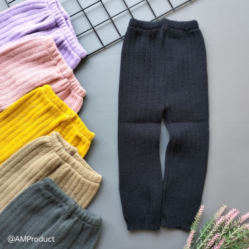 legging bayi legging rajut bayi 6-24 bulan