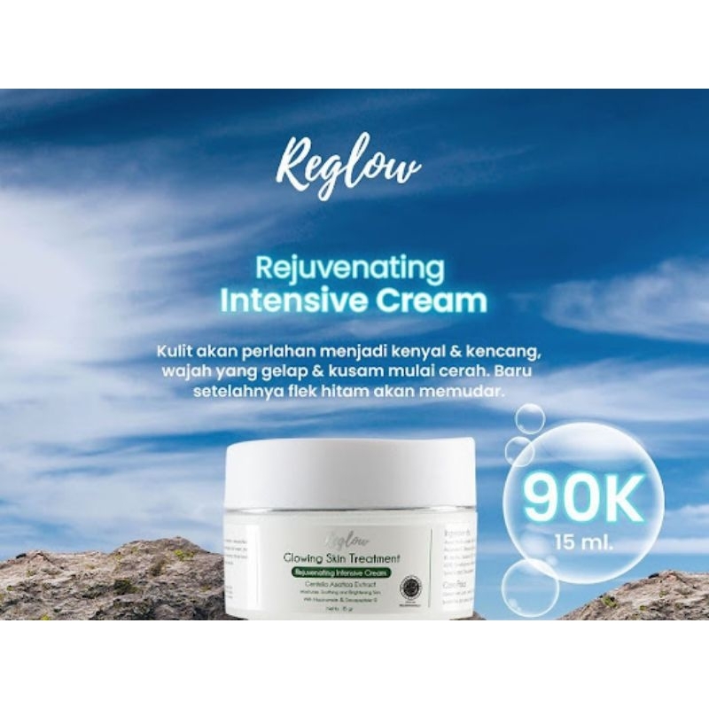 Reglow Rejuvenating Intensive Cream/reglow cream siang&malam