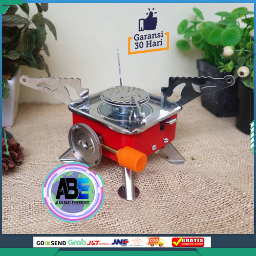 Kompor Camping Gas Kotak Mini Portable Stove Gas Kompor Portable Promo Murah