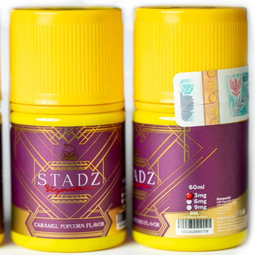 Stadz Signature Caramel Popcorn 60ML by Vape Zoo x Muhammad Hariri AA