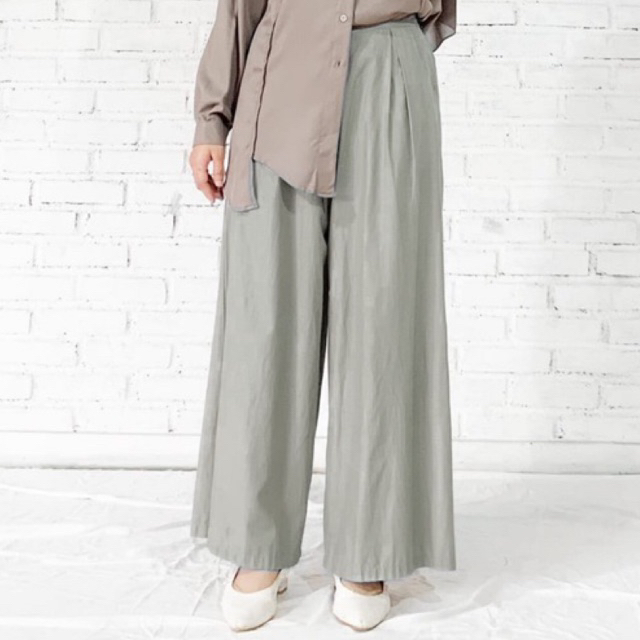 Celana Wide Leg Culottes Polos Ziggy