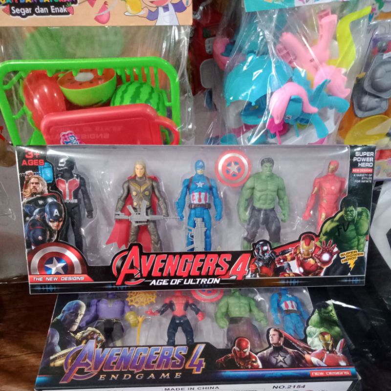 Mainan Anak Robot Avengers