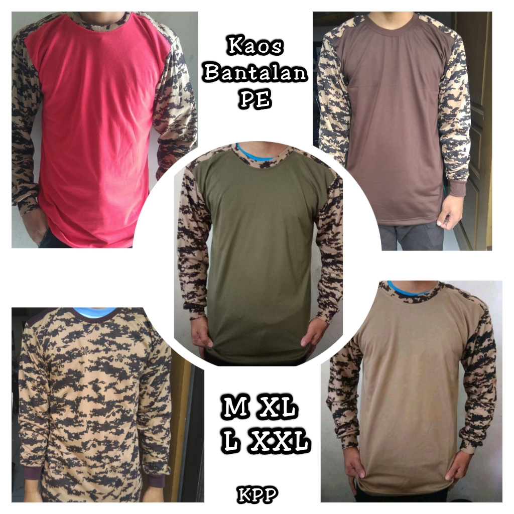 Kaos Bantalan Loreng Kedai Pramuka
