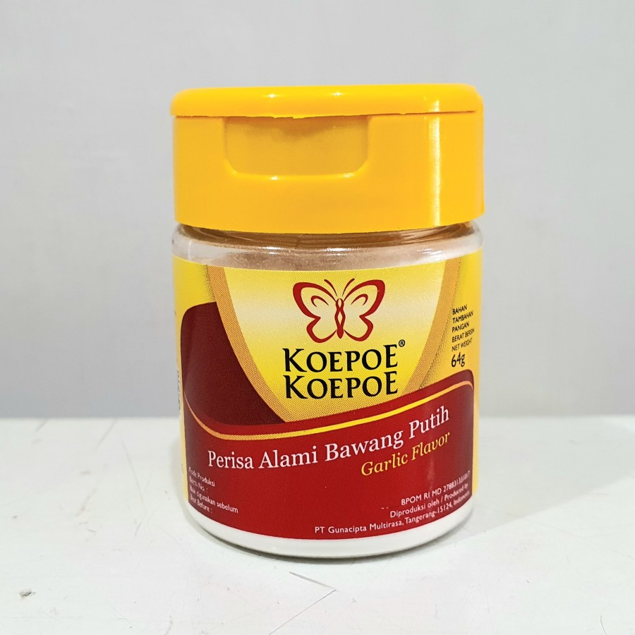 

Koepoe Koepoe Garlic Flavor Perisa Alami Bawang Putih 64g