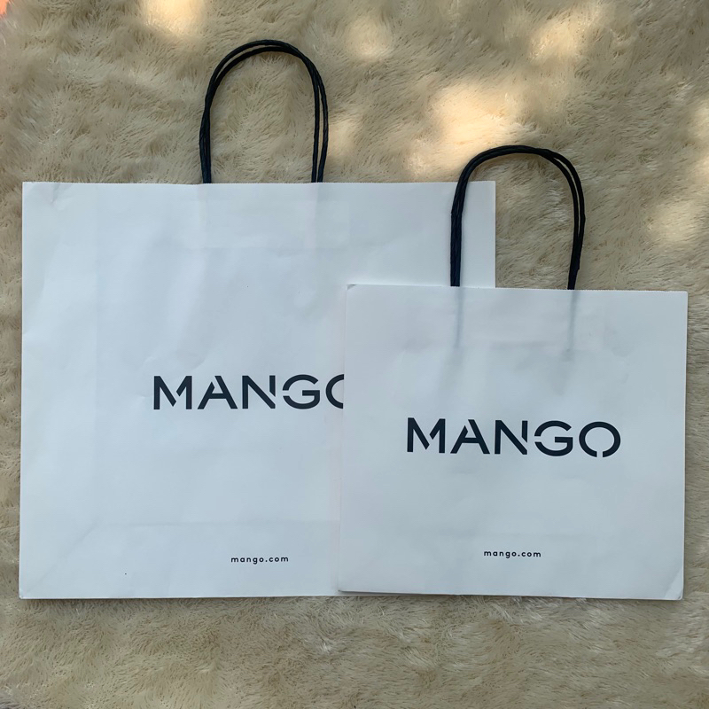 

minimal 2 bebas mix brand‼️Paperbag Mango Original from Store