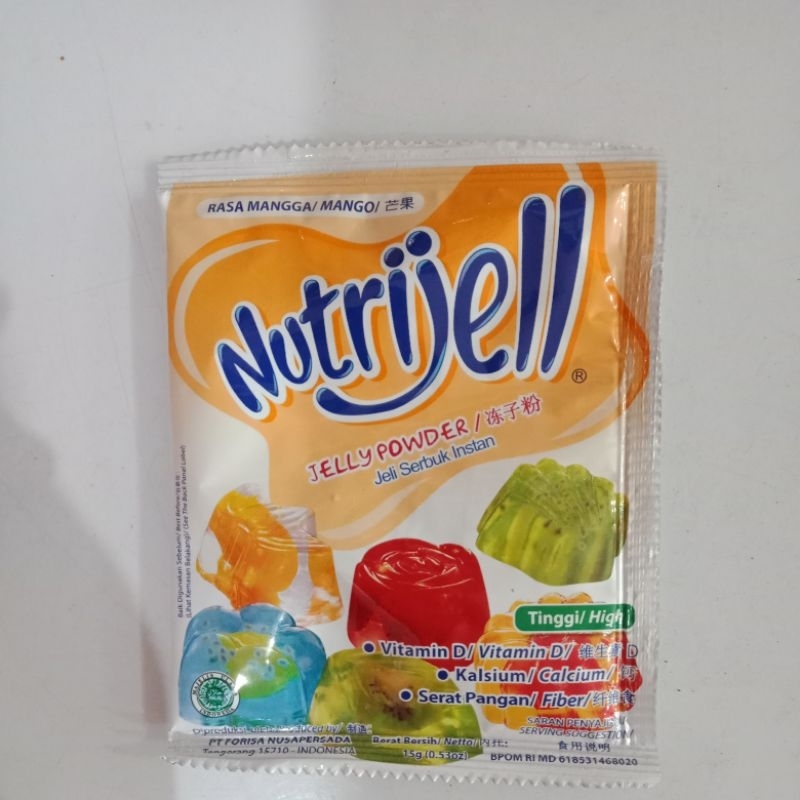 

Nutrijel jelly powder 15gr/rasa mangga