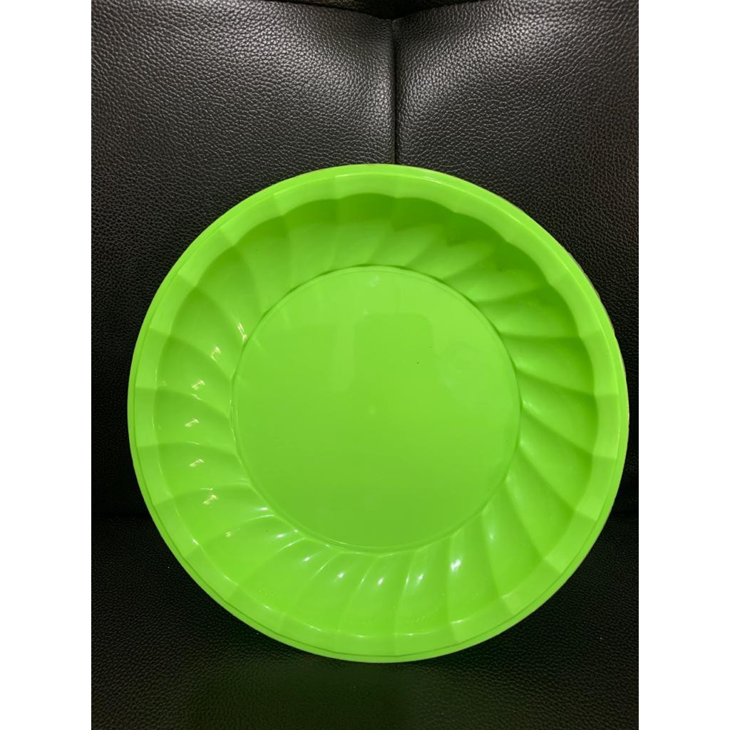 Piring Plastik LOTUS Nina Tebal / Piring Makan Plastik 9&quot;inch