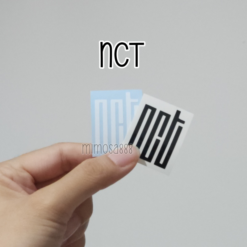 [cutting sticker] logo NCT