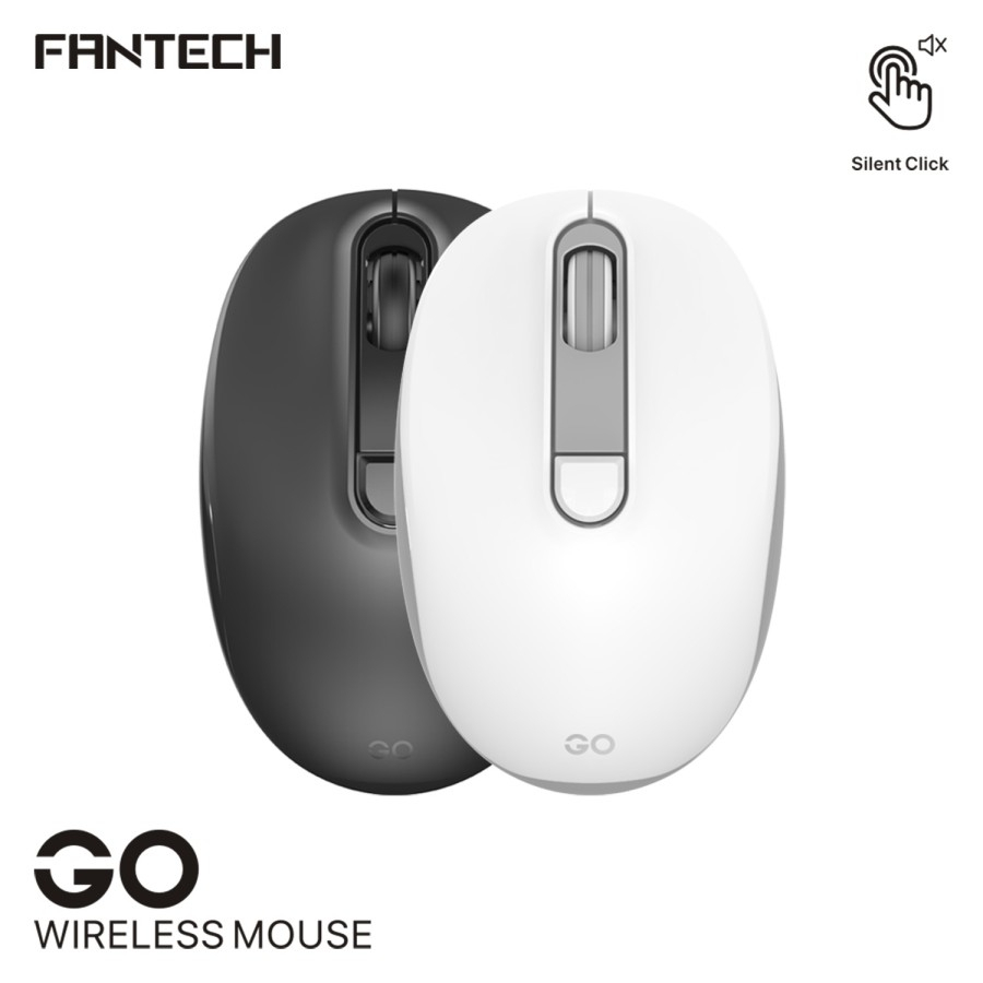 Mouse Wireless Office FANTECH GO W192 Silent Click 2.4Ghz 1600DPI