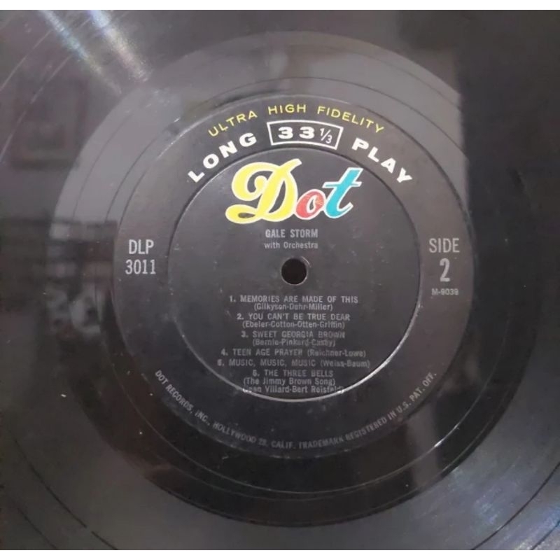 Vinyl Piringan Hitam 12 inch Gale Storm-Hear You Knocking