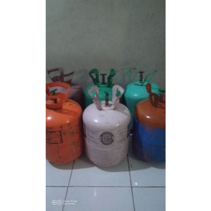 tabung kosong bekas freon