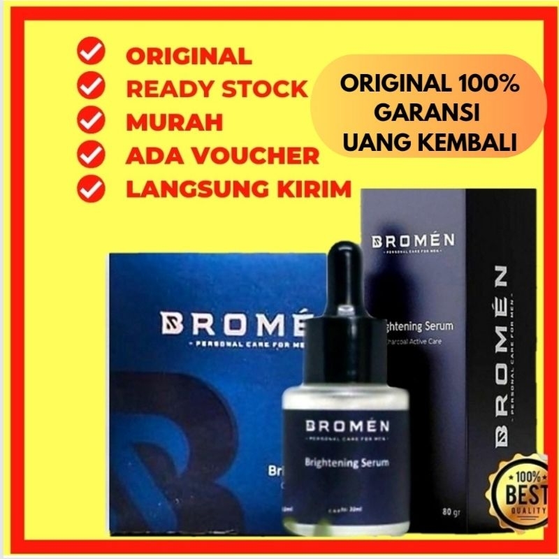 𝗕𝗥𝗢𝗠𝗘𝗡 𝗦𝗔𝗕𝗨𝗡 𝗖𝗢𝗪𝗢𝗞 + SERUM FREE TEMPAT SABUN