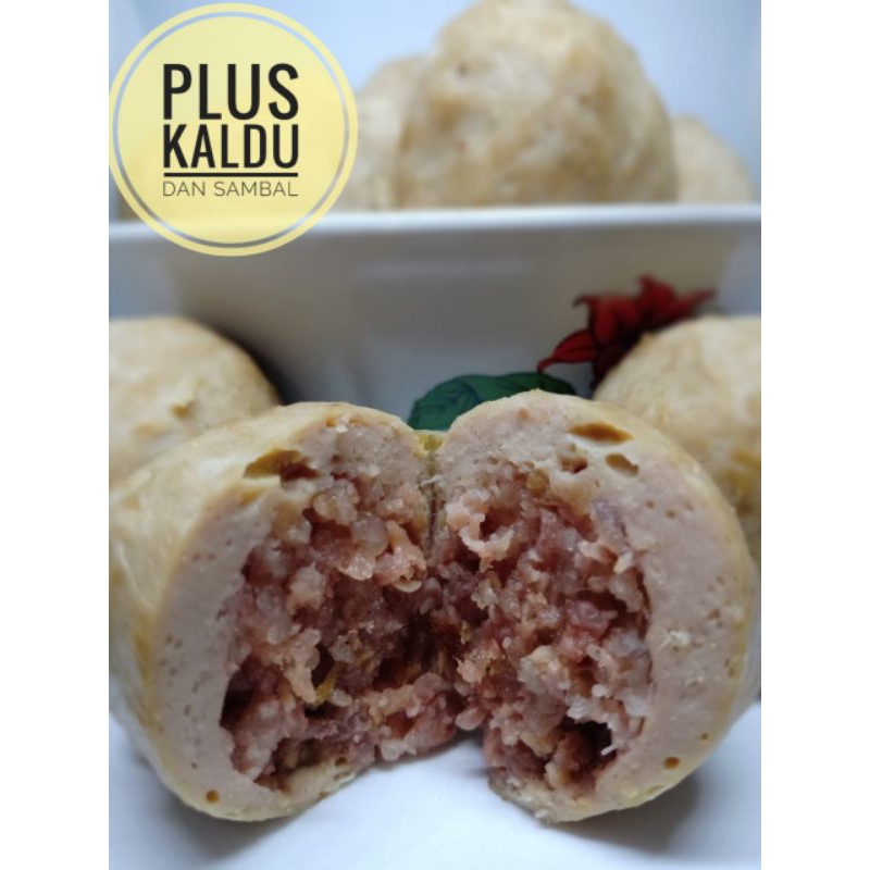 

Bakso Sapi isi Urat Daging Cincang Super Spesial Homemade