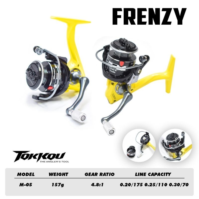 Reel pancing TOKKOU FRENZY 500 | Reel power handle murah