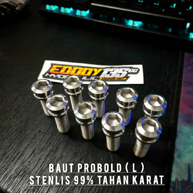 ID BAUT KEPET SLEBOR BELAKANG RX KING STENLIS BUBUT - BAUT PROBOLT STENLIS SLEBOR BELAKANG RX KING