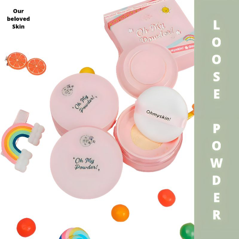 [free cermin] OHMYSKIN OH MY POWDER (bedak tabur)
