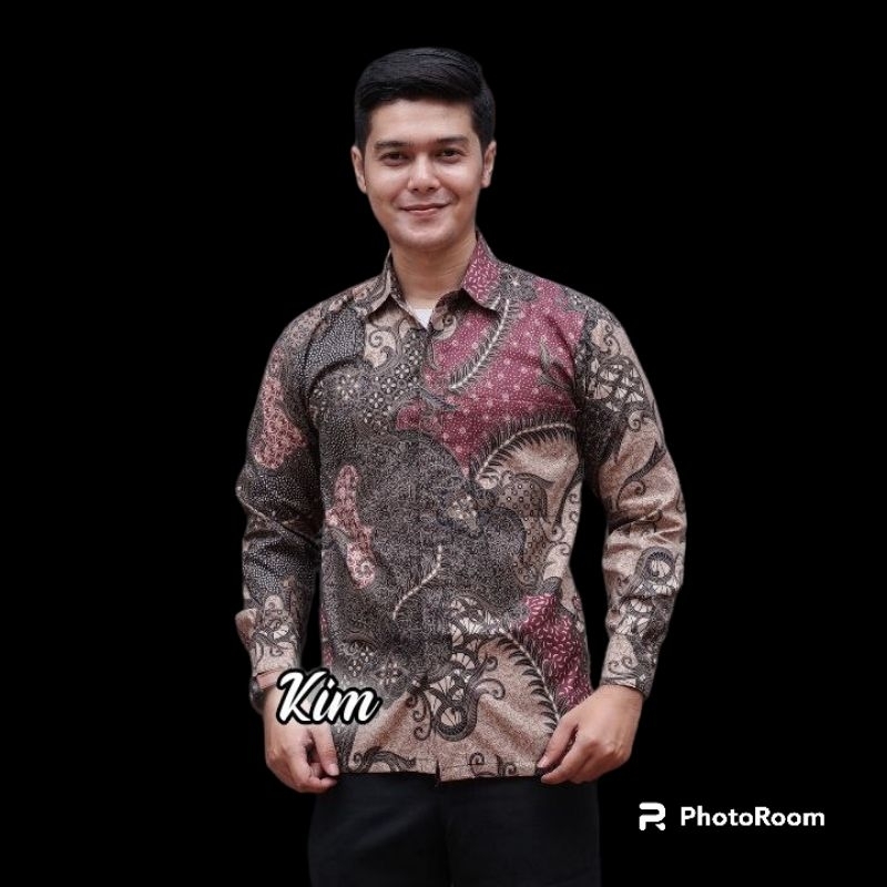 SERAGAM KEMEJA BATIK Bisa COD Baju Batik Pria Murah Dewasa Kemeja Lengan Panjang Modern Terbaru 2023 Mewah