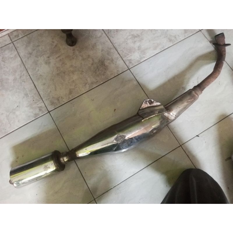knalpot kenalpot fiz fizr F1z f1zr force1 bekas original minus udah di bobok udah bedelann
