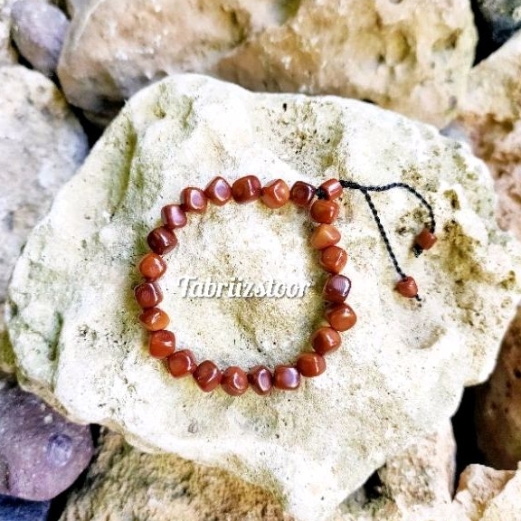 Gelang dadu kecil coklat kokka fukahah