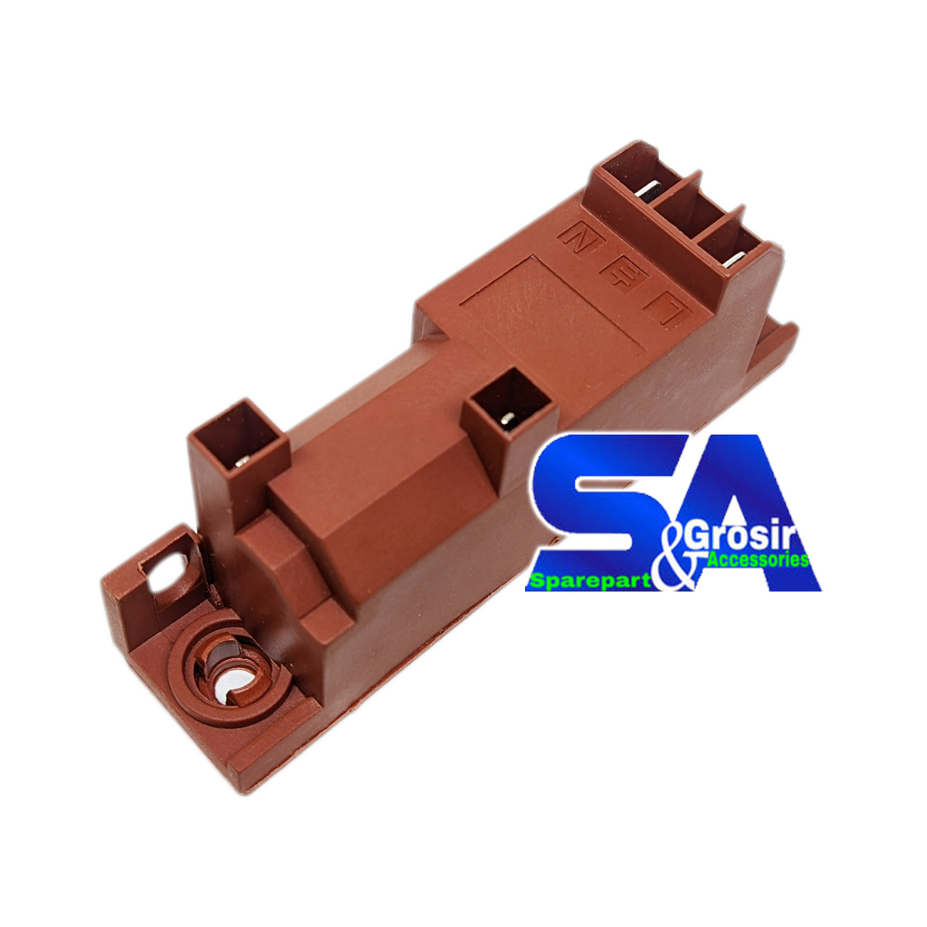 Pulse lgnition AC 2 SOCKET Pemantik Elektrik KomporGas Model Ariston