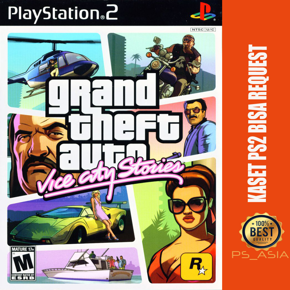 Kaset PS 2 GTA Vice City Stories Mod Menu