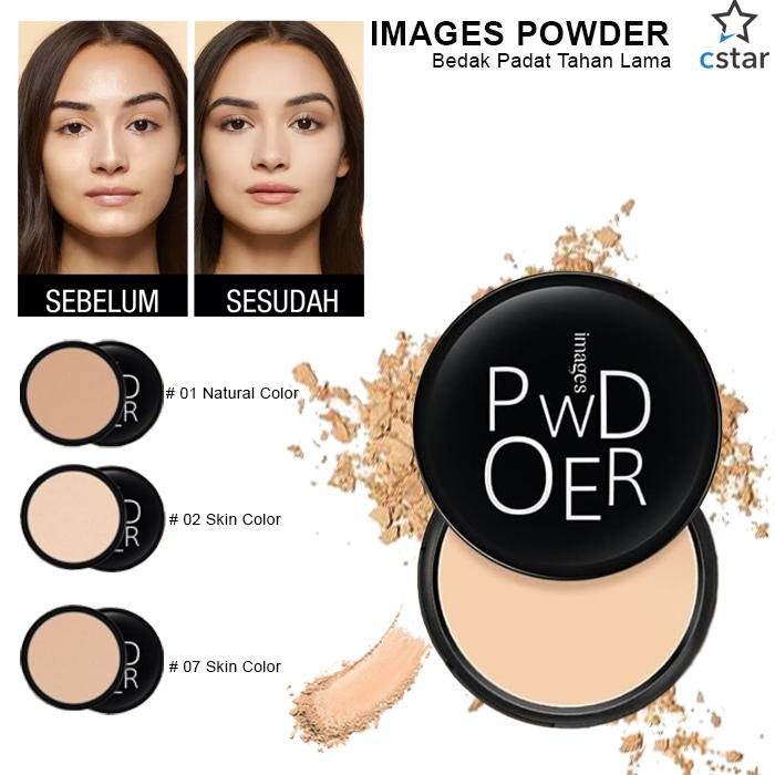 [COD] Images Powder Sadoer Bedak Padat Original Pengontrol Minyak Wajah Bedak Tahan Lama &amp; Anti Air