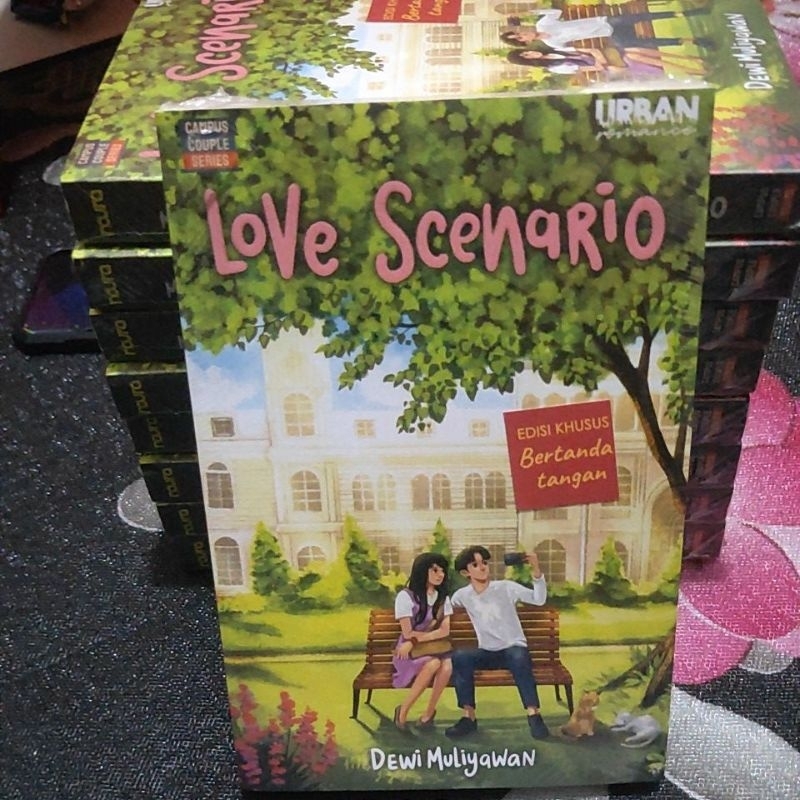original buku novel love scenario (edisi khusus bertanda tangan)