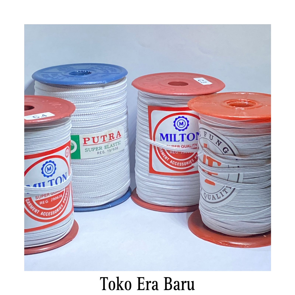 KARET ELASTIS BABY/MASKER - KARET P4/C3 PER ROLL