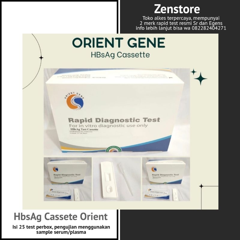 Hbsag Cassete Orient Gene