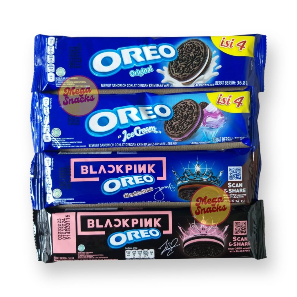 

[PROMO!!!] OREO SACHET isi 4 38gr SATUAN / ECERAN