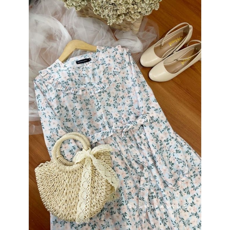 Midi Ruffles - Iwearmysha (Vintage white)