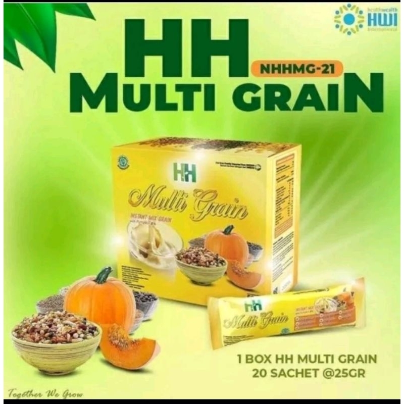 HH MULTIGRAIN HWI ORIGINAL / DIET SEHAT / SERBUK SEREAL MULTIGRAIN / KESEHATAN KOLESTEROL