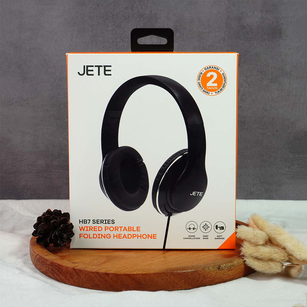 HEADPHONE KABEL JETE HB7 EARPHONE JETE PB HB7 HEADSET HANDSFREE JETE