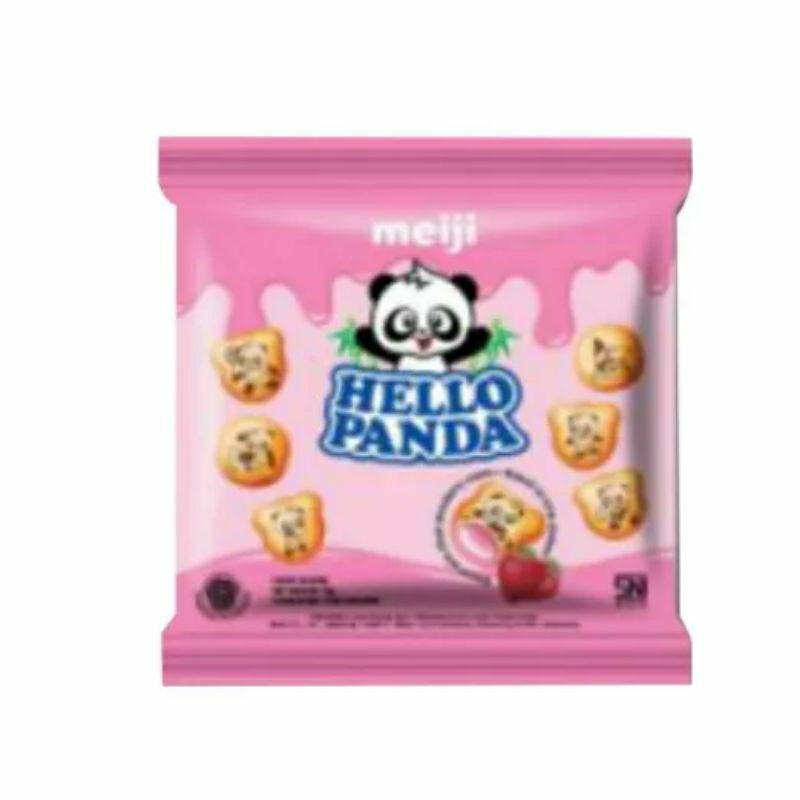 

hello panda stawberry coekies biskuit cemilan makanan ringan