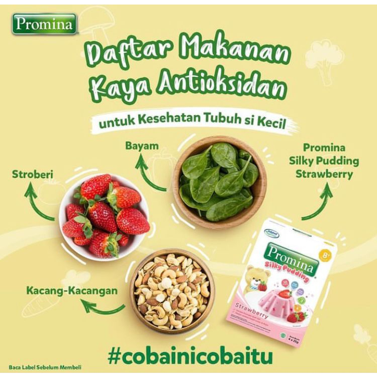 [BPOM] Promina Silky Pudding 100gr Usia 9+ / Puding Anak Bayi / Snack Bayi / Cemilan Bayi / MPASI Bayi / MAKANAN BAYI / MYMOM