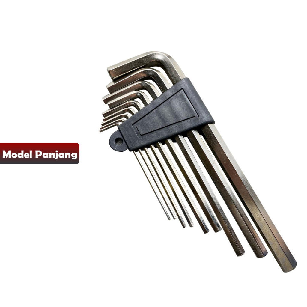 Kunci L 9 Piece Hex Key Kunci L Set - YOSINOGAWA