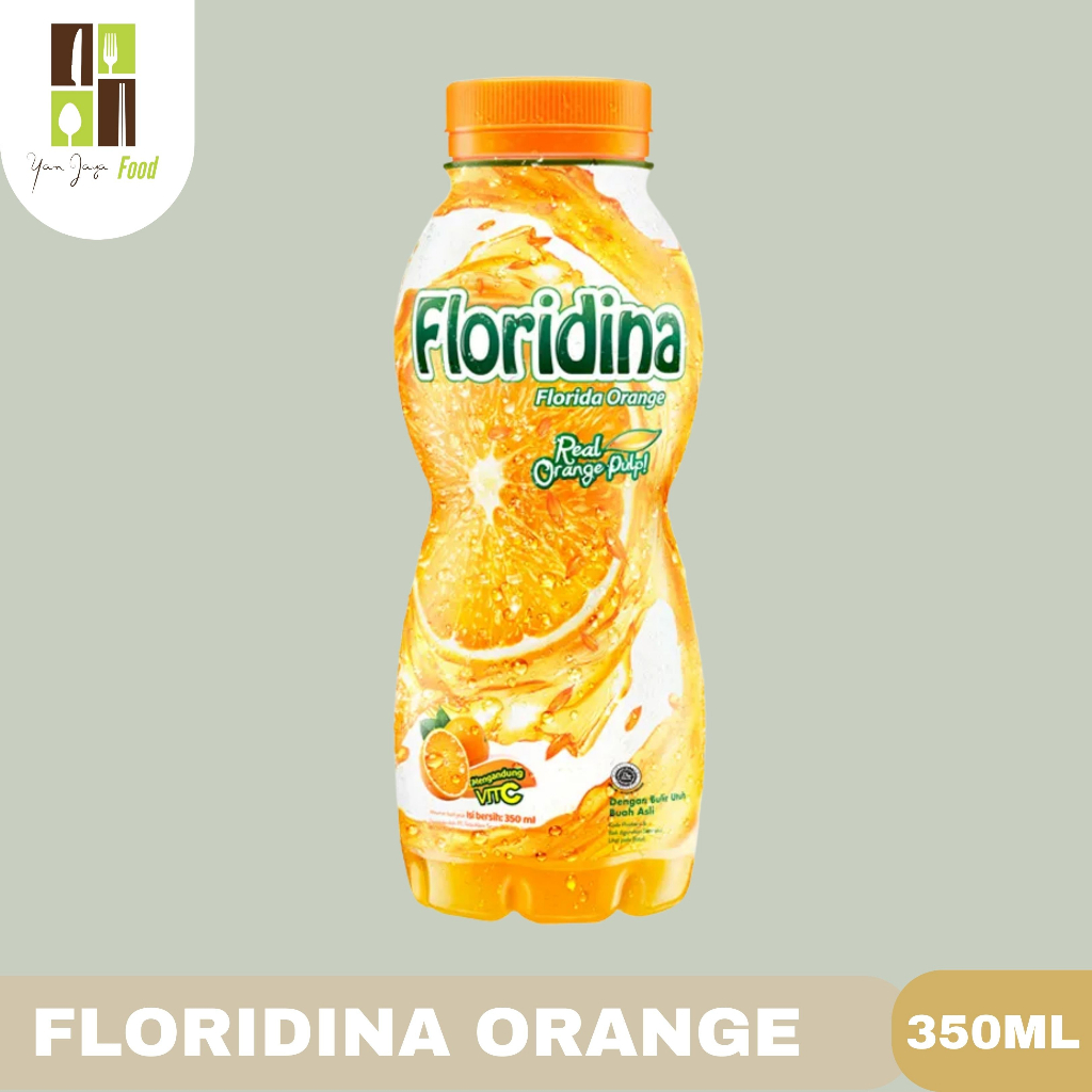 Floridina Orange Minuman Jeruk / Floridina Orange Coco / Kelapa Jeruk 350ml