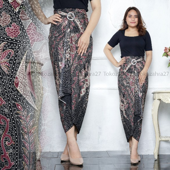 Rok Lilit Batik LK 100x150 &amp; 100x180cm jumbo Rok Lilit Bawahan Kebaya Kondangan