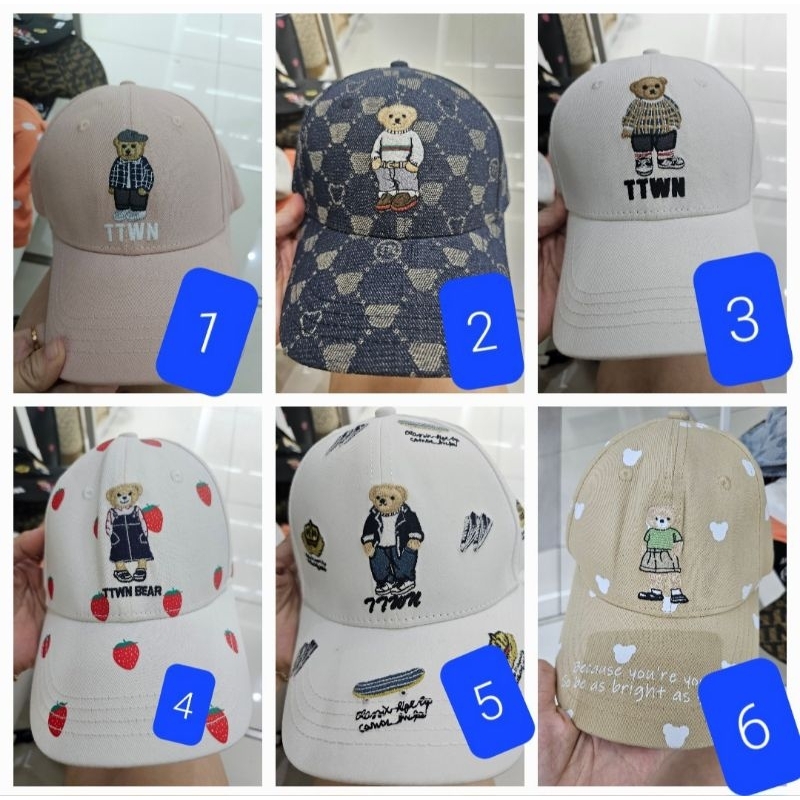 PO topi hat ttwn bear import bkk bangkok original