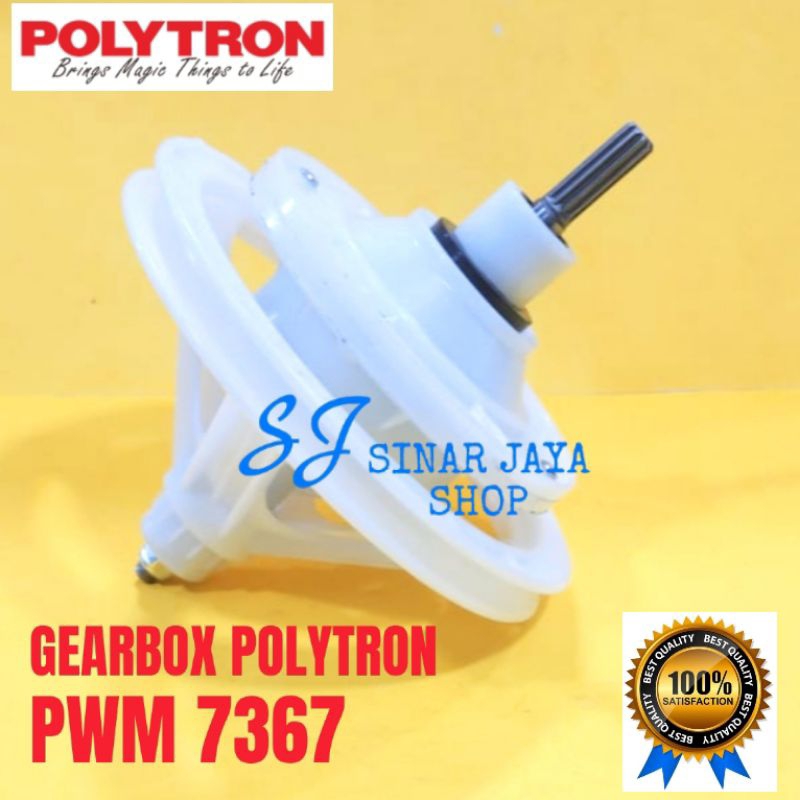 GEARBOX MESIN CUCI POLYTRON 2 TABUNG PWM 7367