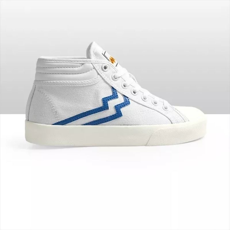 Geoff Max Official - Maverick Mid White | Sepatu Pria | Sepatu Wanita | Sepatu Unisex