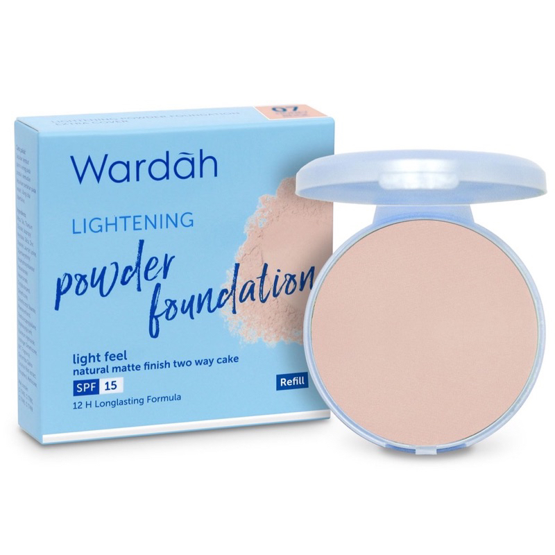 WARDAH REFILL Lightening Powder Foundation Light Feel