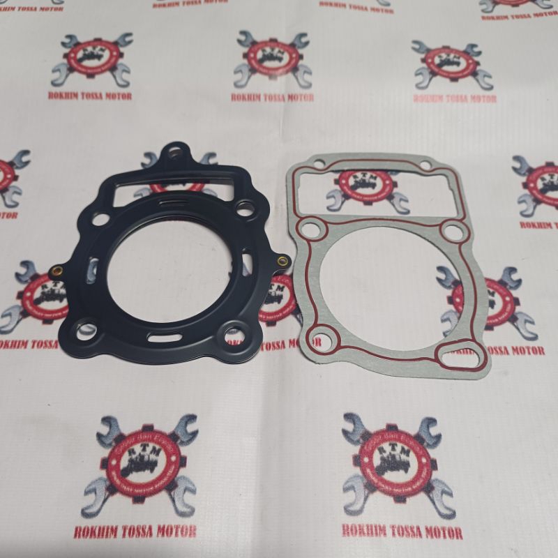 Packing Gasket Top Set Jialing 150cc 200cc 3 lapis Perpak Cilinder Kop For Jialing 200cc R3