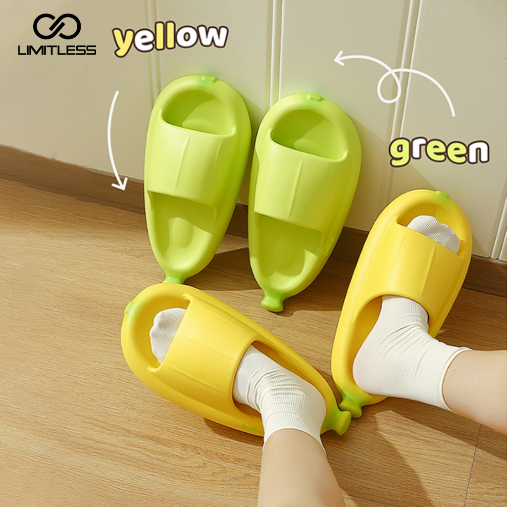 Sandal Banana Anak Jelly Lucu Bahan Eva Sendal Anak Pisang Terbaru 2023 Sandal Anak Perempuan Karakter Pisang Selop