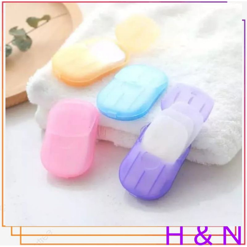 SABUN KERTAS SERBAGUNA / SABUN KERTAS TRAVELLING SABUN